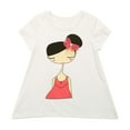 thumbnail image 1 of Richie House Girls' Short Sleeve T-shirt with GIRL Print RH1535, 1 of 2