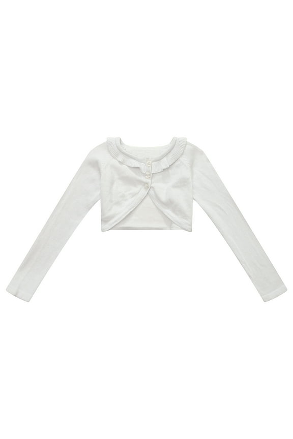 Girls' Short Style Cape Cardigan Sweater RH1938