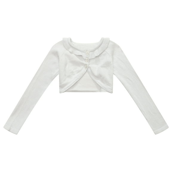 Richie House Girls' Short Style Cape Cardigan Sweater RH1938