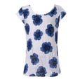 thumbnail image 1 of Richie House Girls' Short sleeve T-shirt with flowers RH2205, 1 of 2