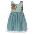 thumbnail image 1 of Richie House Girls' Sleeveless Dress with Mesh RH1548, 1 of 7