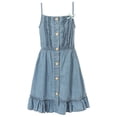thumbnail image 1 of Richie House Girls' Slip Dress with Buttons and Elastic Waist RH1814, 1 of 2