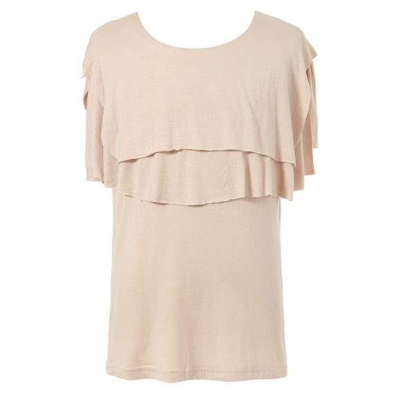 Richie House Girls' Solid short sleeve top RH1864