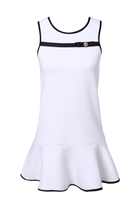 Girls' Spring Sundress with Ruffled Bottom RH1964