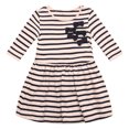 thumbnail image 1 of Richie House Girls' Striped Knit Dress with Matching Bows RH1672, 1 of 7