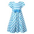 thumbnail image 1 of Richie House Girls' Striped Party Dress RH2226, 1 of 7
