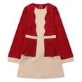 thumbnail image 1 of Richie House Girls' Stylish Dress in Contrasting Color RH1245, 1 of 7