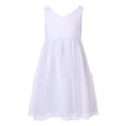 thumbnail image 1 of Richie House Girls' Sundress with Mesh Bottoms RH2176, 1 of 2