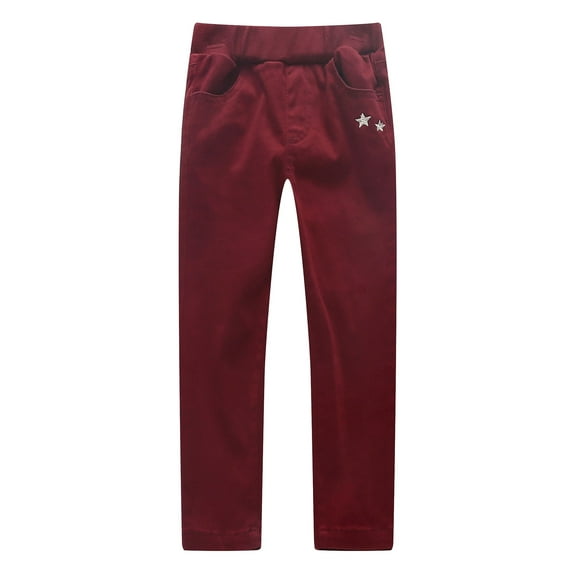 Richie House Girls' Sweet Cotton Pants RH2228