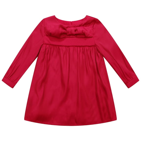 Richie House Girls' Sweet Dress with Bow Details RH1781