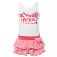 thumbnail image 1 of Richie House Girls' Sweet Knit Sundress with Layered Bottoms RH1700, 1 of 2