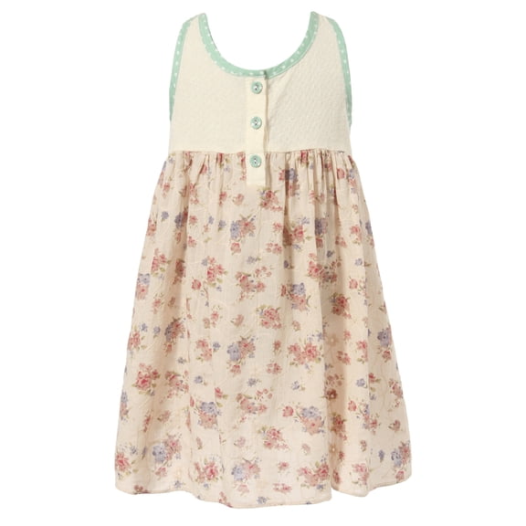 Richie House Girls' Sweet Summer Floral Dress RH1788