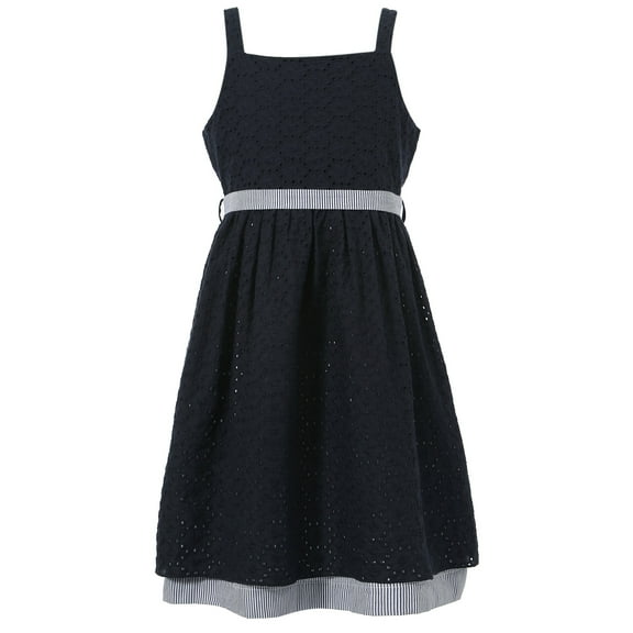 Richie House Girls' Sweet Summer Sundress with Bow RH1882