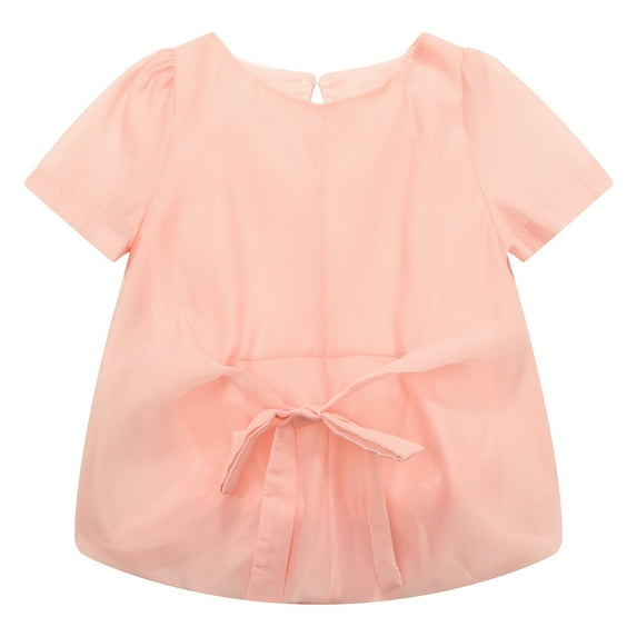 Richie House Girls' Sweet Top with Bow RH1687