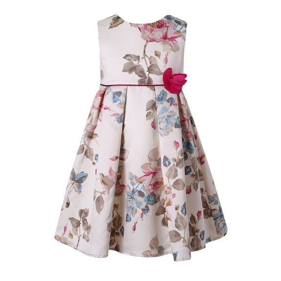 Richie House Girls' Sweet flower dress RH2218