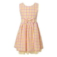 thumbnail image 1 of Richie House Girls' Sweet plaid summer dress RH2173, 1 of 7