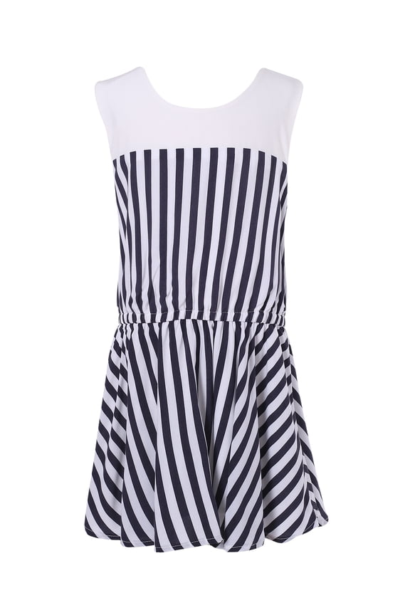 Girls' Sweet striped dress RH1977