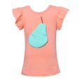 thumbnail image 1 of Richie House Girls' T-shirt with Contrasting Pear RH2275, 1 of 2