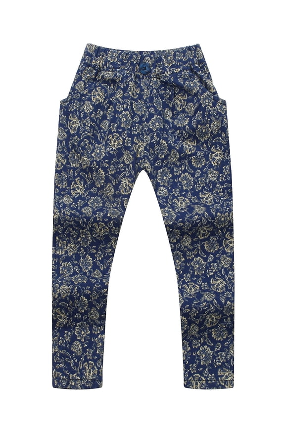 Girls' Tight Pants with Two Insert Pockets RH1191