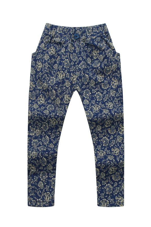 Girls' Tight Pants with Two Insert Pockets RH1191