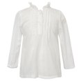 thumbnail image 1 of Richie House Girls' Top with Elastic Cuff RH1877, 1 of 2