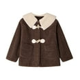 thumbnail image 1 of Richie House Girls Winter Zip Fleece Warm Peacoat Jacket Coat Kids Outerwear Fashion Outdoor RHK3006-A-4/5, 1 of 7
