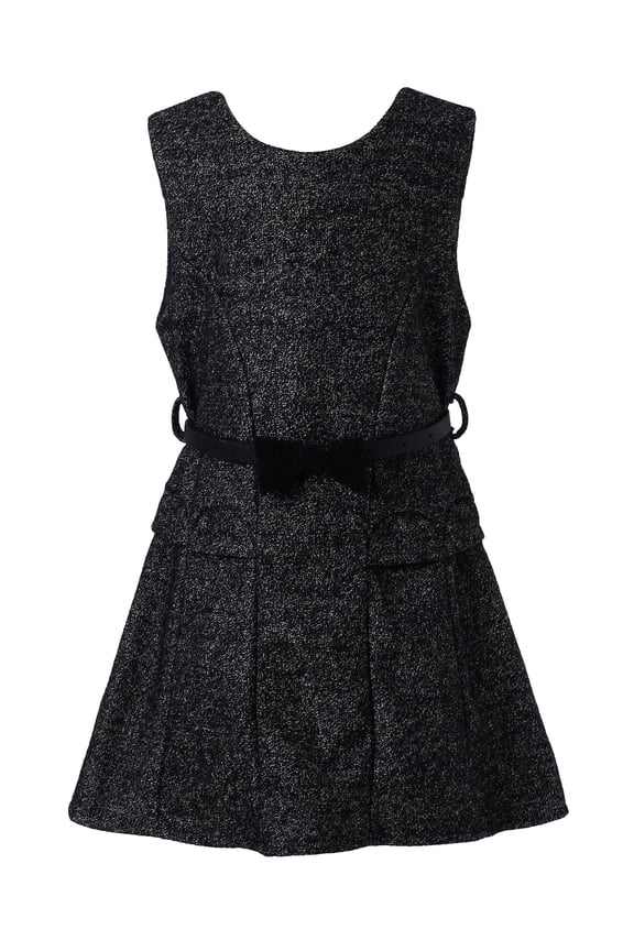 Girls' Wool Autumn Sundress with Belt RH2208