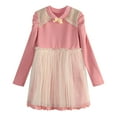 thumbnail image 1 of Richie House Girls' elegant dress with velvet bow RH1047, 1 of 7