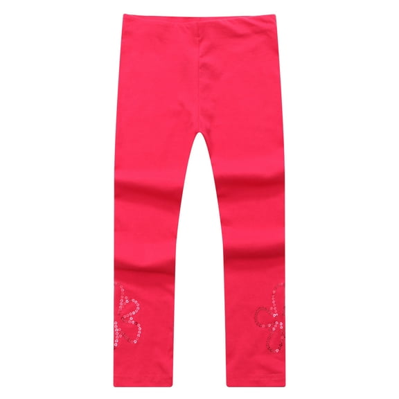 Richie House Girls' leggings with sequins RH1042