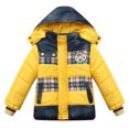 thumbnail image 1 of Richie House Little Boys Blue Detachable Hood Padding Jacket 3/4, 1 of 2