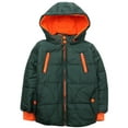 thumbnail image 1 of Richie House Little Boys Navy Plenitude Pockets Padding Hooded Jacket 1/2, 1 of 2