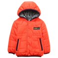 thumbnail image 1 of Richie House Little Boys Orange Fleece Lining Hooded Padding Jacket 1/2, 1 of 2