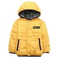 thumbnail image 1 of Richie House Little Boys Yellow Fleece Lining Hooded Padding Jacket 1/2, 1 of 3