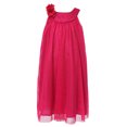 thumbnail image 1 of Richie House Little Girls Rose Flower Decorated Dress 3, 1 of 2