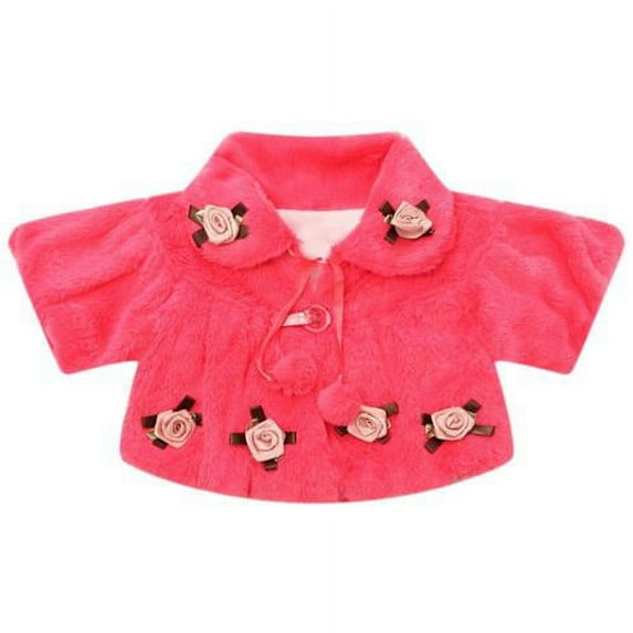 Richie House Little Girls Rose Rosette Accent Waistcoat 5