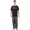 thumbnail image 1 of Richie House Men's Knit Two-piece Pajama Sleepwear Set NRHM2866, 1 of 7