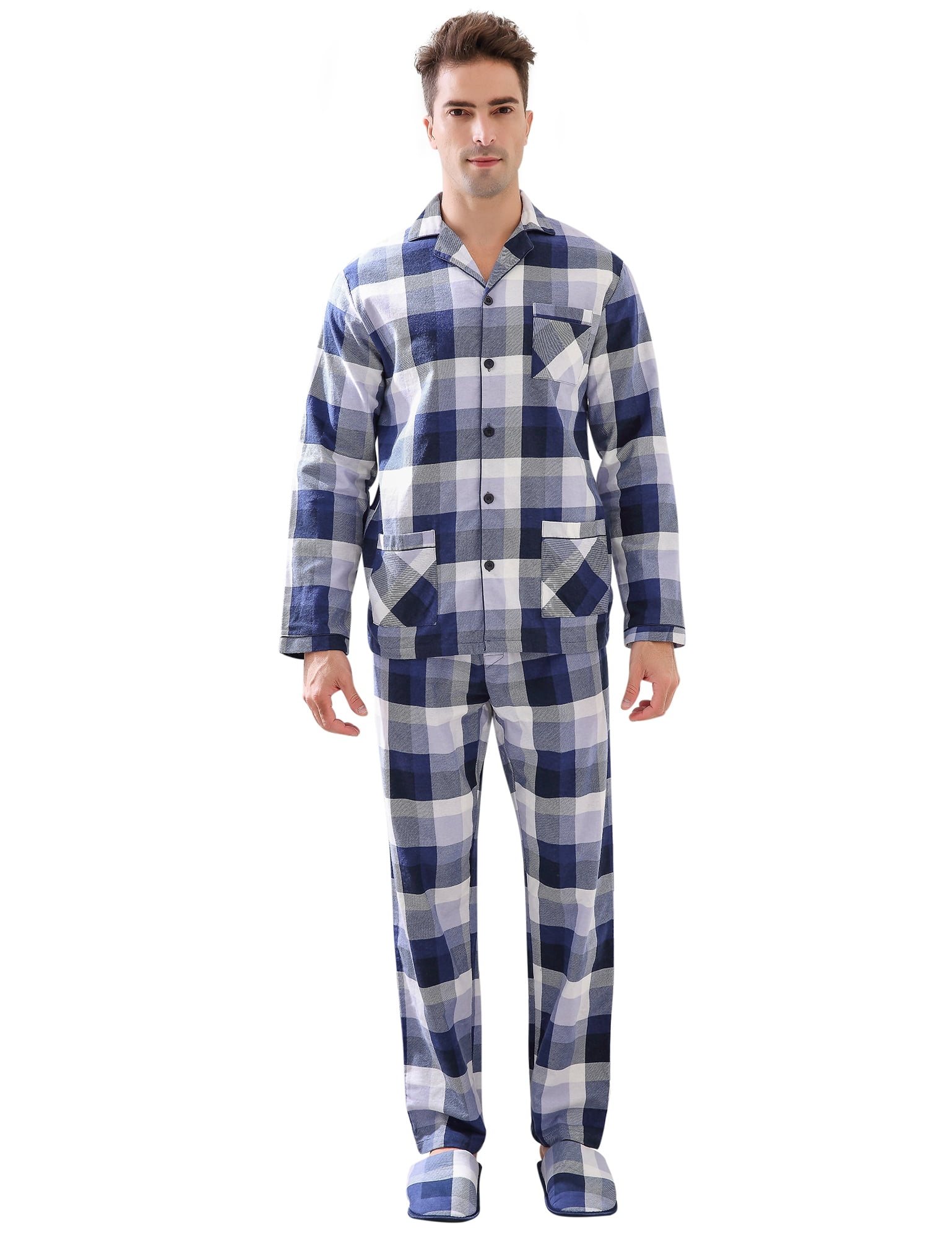 Pajama set with slippers sale
