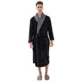thumbnail image 1 of Richie House Men's Warm and Soft Fleece Robe Bathrobe RHM2759, 1 of 7