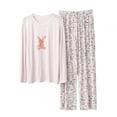 thumbnail image 1 of Richie House Pajamas Set Women Long Sleeve Printed Sleepwear Soft Pajama Pjs Set Lounge RHW4017, 1 of 7
