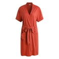 thumbnail image 1 of Richie House Short Kimono Robe Women's Sleeve Cotton Bathrobe Party Dressing Gown Sleepwear RHW2753-10-S, 1 of 3