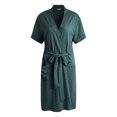 thumbnail image 1 of Richie House Short Kimono Robe Women's Sleeve Cotton Bathrobe Party Dressing Gown Sleepwear RHW2753-21-L, 1 of 3