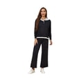 thumbnail image 1 of Richie House Women's 2 Piece Sweatsuits Long Sleeve Knit Sweater Wide Leg Pants Outfits RHW4072-C-M, 1 of 5
