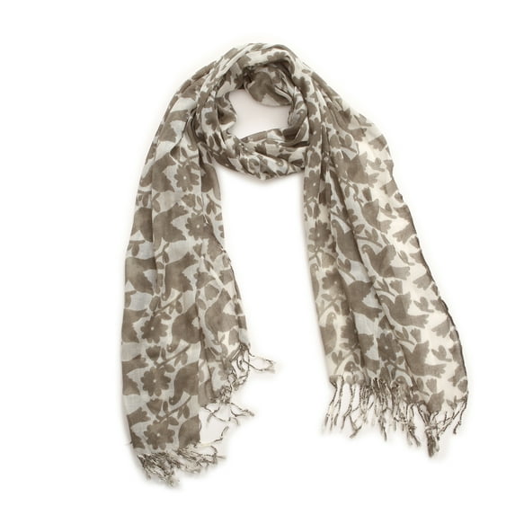 Richie House Women's Blue Doves Scarf RH0753