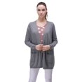 thumbnail image 1 of Richie House Women's Cardigan Sweater with Two Pockets RH2058-A-M, 1 of 6