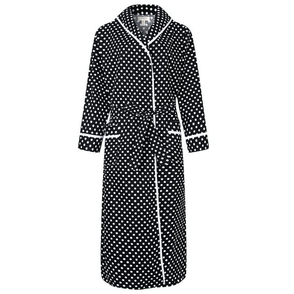 Richie House Women's Cotton Sleepwear Pajama Bathrobe RHW2737