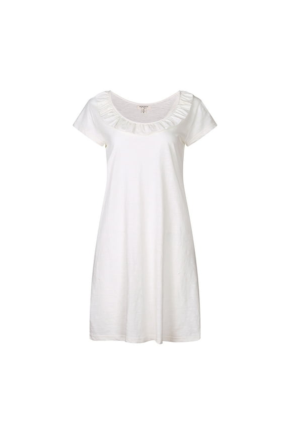 Women's Knit Cotton Sleepwear Dress RHW2582