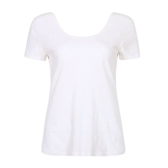 Richie House Women's Knit Short Sleeve Summer T-shirt RHW2578