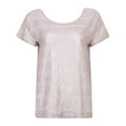 thumbnail image 1 of Richie House Women's Linen Summer T-shirt RHW2579, 1 of 7