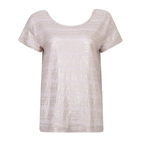 Richie House Women's Linen Summer T-shirt RHW2579
