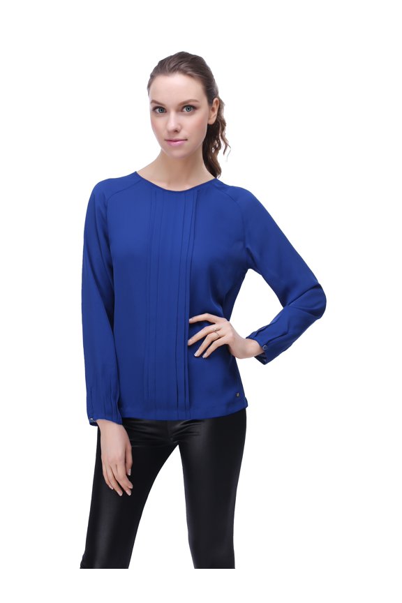 Women's Long Sleeve Chiffon Blouse RH2035-A-S